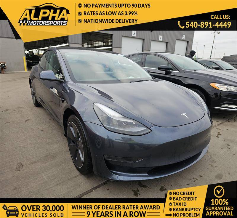 2022 Tesla Model 3 Long Range — Sedan — 23,547 mi — Fredricksburg, VA
