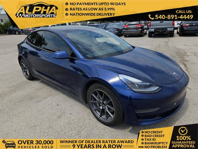 2021 Tesla Model 3 Standard Range Plus — Sedan — 87,171 mi — Fredricksburg, VA