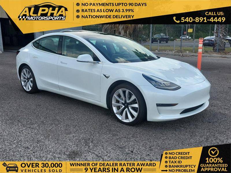 2020 Tesla Model 3 Long Range — Sedan — 57,660 mi — Fredricksburg, VA