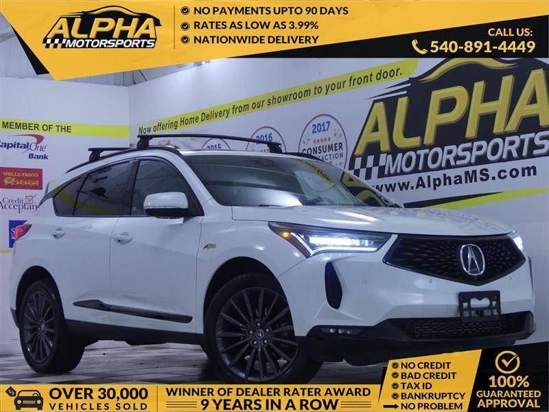 2022 Acura RDX A-Spec Advance Package — SUV — 33,403 mi — Fredricksburg, VA