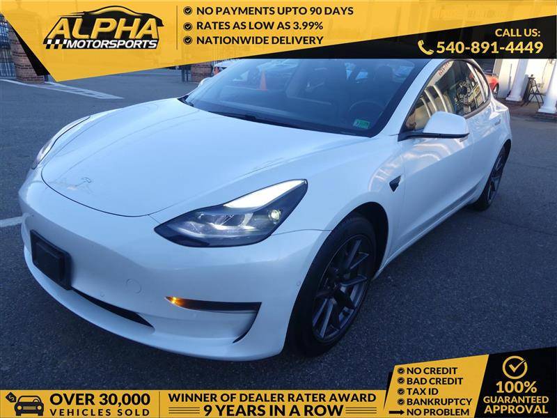 2021 Tesla Model 3 Standard Range Plus — Sedan — 83,442 mi — Fredricksburg, VA