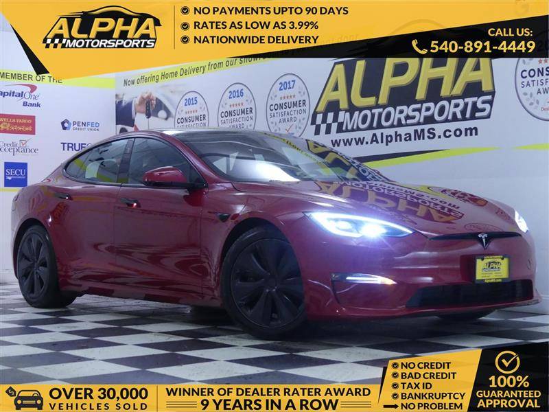 2022 Tesla Model S Long Range — Hatchback — 19,526 mi — Fredricksburg, VA