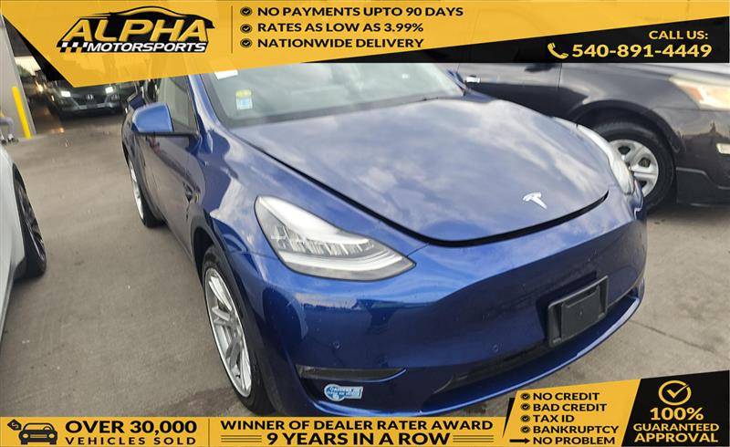 2021 Tesla Model Y Long Range — SUV — 44,135 mi — Fredricksburg, VA