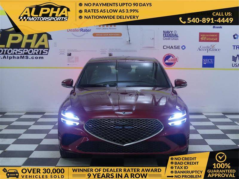 2023 Genesis G70 2.0T — Sedan — 24,380 mi — Fredricksburg, VA