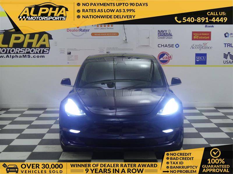 2019 Tesla Model 3 Long Range — Sedan — 110,606 mi — Fredricksburg, VA