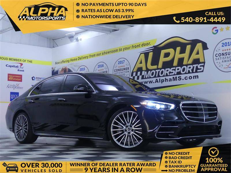 2022 Mercedes-Benz S-Class S 580 — Sedan — 21,667 mi — Fredricksburg, VA