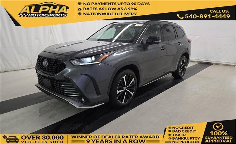 2021 Toyota Highlander XSE — SUV — 59,743 mi — Fredricksburg, VA