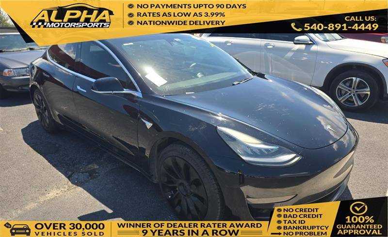 2019 Tesla Model 3 Standard Range Plus — Sedan — 102,043 mi — Fredricksburg, VA