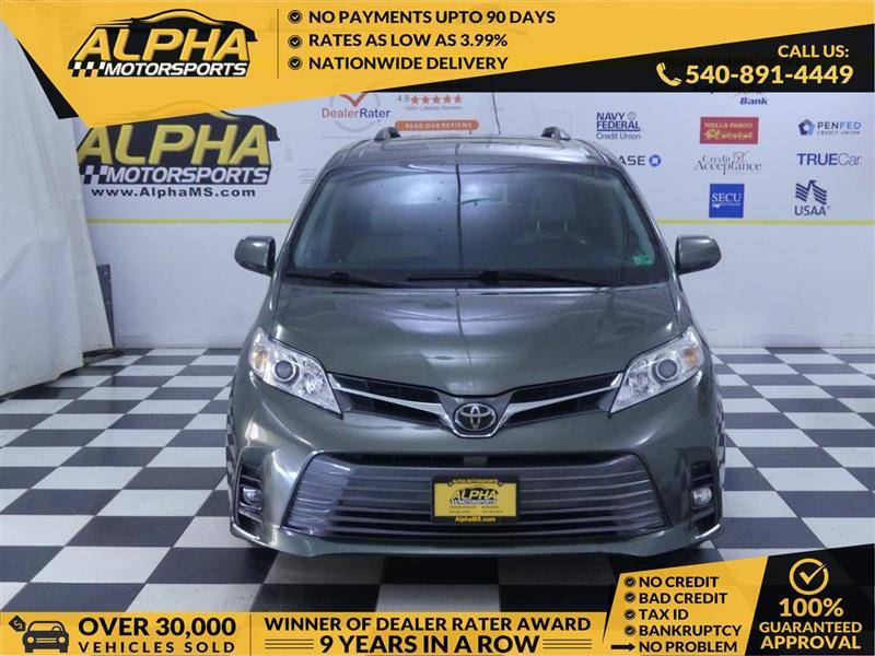2018 Toyota Sienna XLE — Minivan — 69,291 mi — Fredricksburg, VA