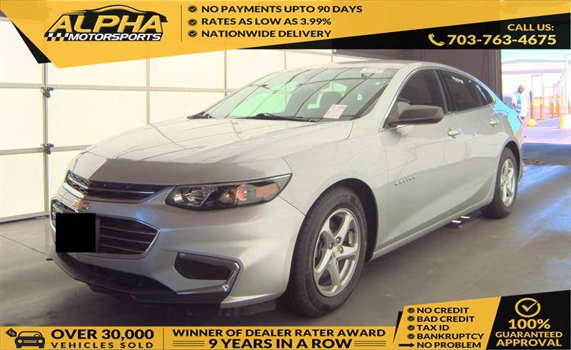 2018 Chevrolet Malibu LS — Sedan — 46,887 mi — Fredricksburg, VA