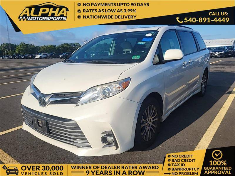 2019 Toyota Sienna XLE — Minivan — 121,284 mi — Fredricksburg, VA