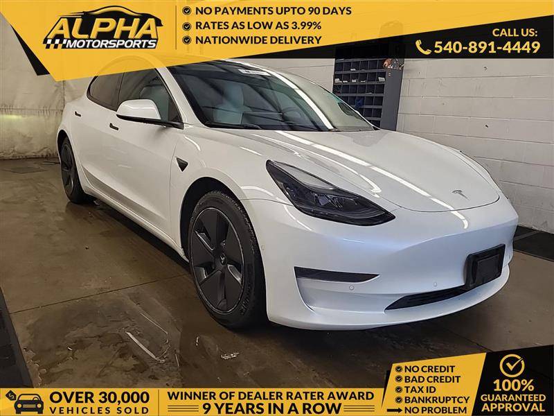 2021 Tesla Model 3 Standard Range Plus — Sedan — 36,854 mi — Fredricksburg, VA