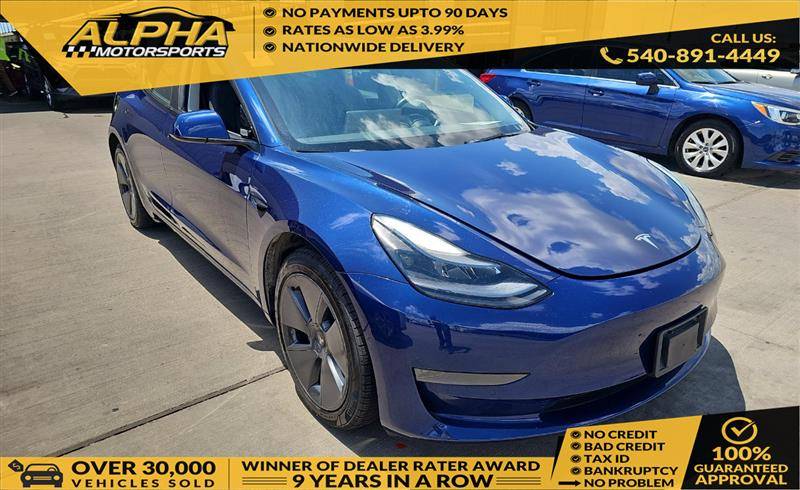 2022 Tesla Model 3 Standard Range Plus — Sedan — 43,953 mi — Fredricksburg, VA