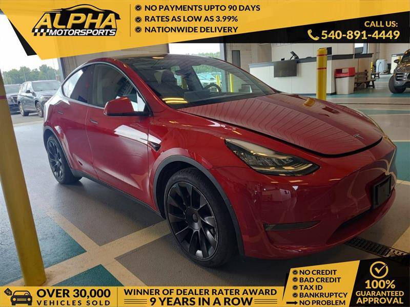 2021 Tesla Model Y Long Range — SUV — 55,928 mi — Fredricksburg, VA