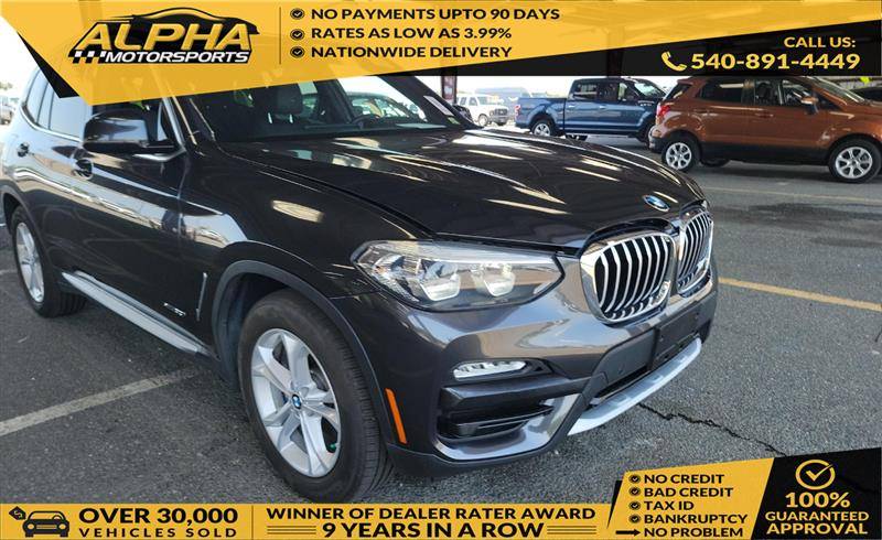 2018 BMW X3 30i — SUV — 60,451 mi — Fredricksburg, VA