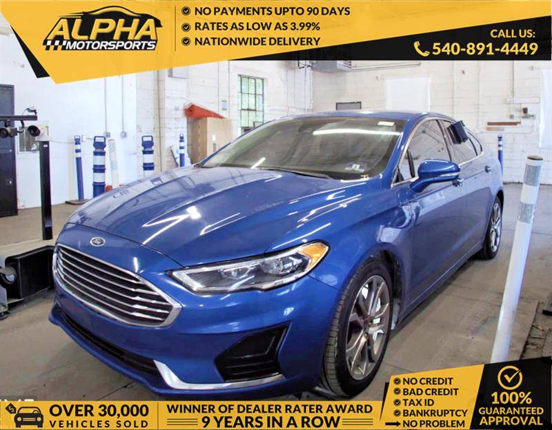 2019 Ford Fusion SEL — Sedan — 86,305 mi — Fredricksburg, VA