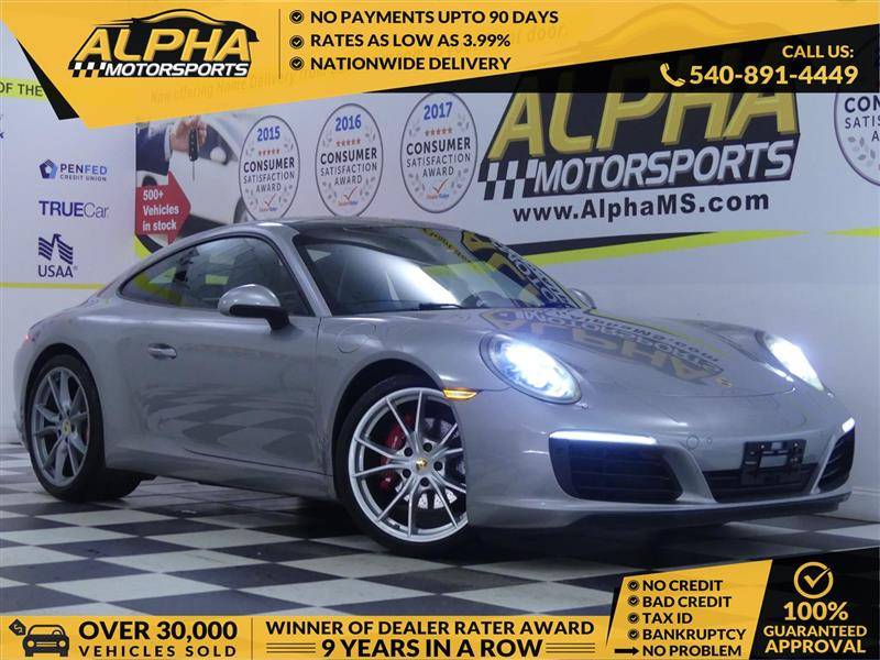 2017 Porsche 911 Carrera — Coupe — 39,867 mi — Fredricksburg, VA