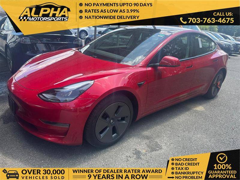 2021 Tesla Model 3 Standard Range Plus — Sedan — 27,616 mi — Fredricksburg, VA
