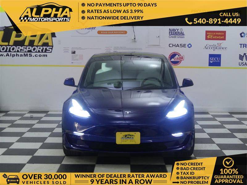 2021 Tesla Model 3 Long Range — Sedan — 22,537 mi — Fredricksburg, VA