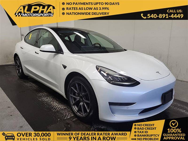 2021 Tesla Model 3 Standard Range Plus — Sedan — 138,246 mi — Fredricksburg, VA