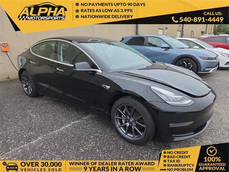 2019 Tesla Model 3 Long Range — Sedan — 92,696 mi — Fredricksburg, VA