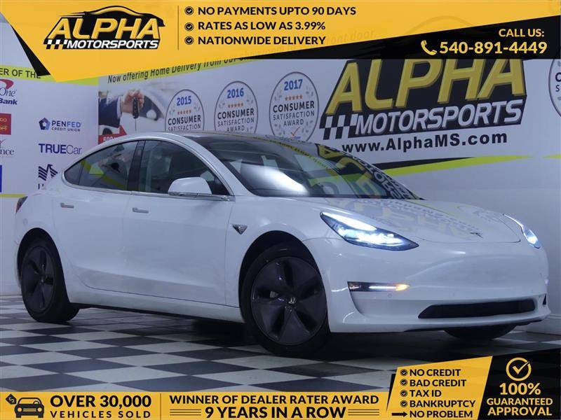 2018 Tesla Model 3 Long Range — Sedan — 109,352 mi — Fredricksburg, VA