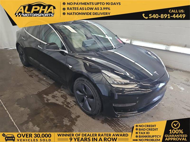 2020 Tesla Model 3 Standard Range Plus — Sedan — 93,824 mi — Fredricksburg, VA