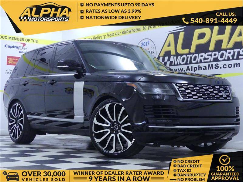 2019 Land Rover Range Rover Supercharged — SUV — 47,960 mi — Fredricksburg, VA