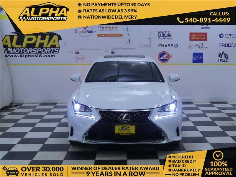 2018 Lexus RC RC 300 F Sport — Coupe — 63,450 mi — Fredricksburg, VA