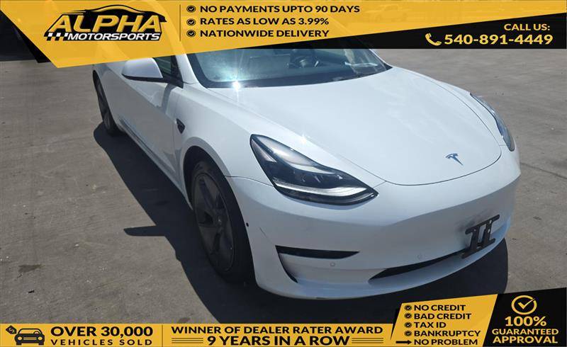 2022 Tesla Model 3 Standard Range Plus — Sedan — 64,538 mi — Fredricksburg, VA