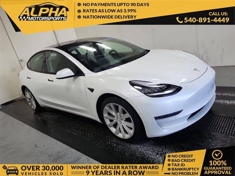 2021 Tesla Model 3 Standard Range Plus — Sedan — 70,292 mi — Fredricksburg, VA