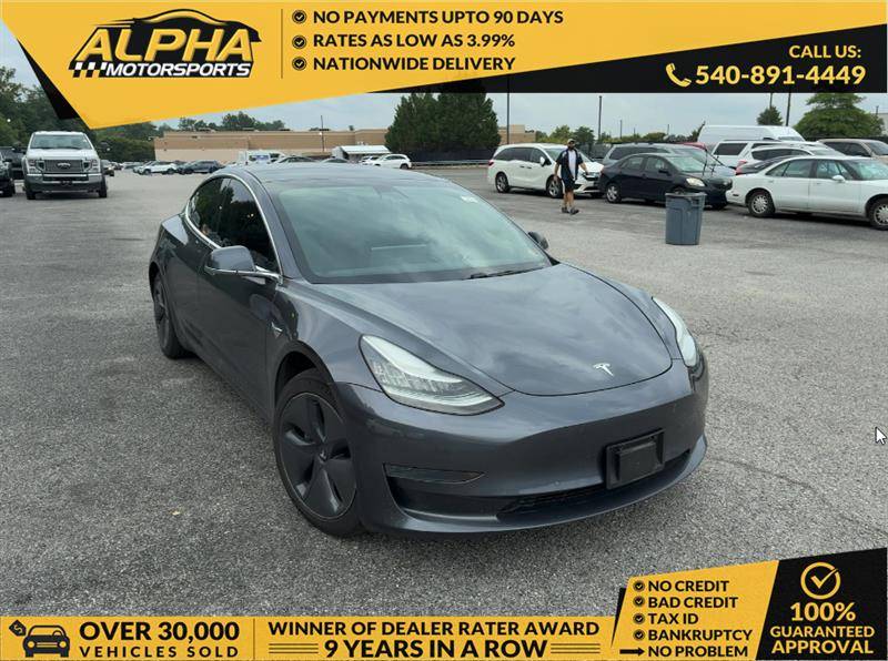 2019 Tesla Model 3 Standard Range Plus — Sedan — 122,243 mi — Fredricksburg, VA