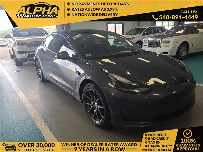 2021 Tesla Model 3 Long Range — Sedan — 120,507 mi — Fredricksburg, VA