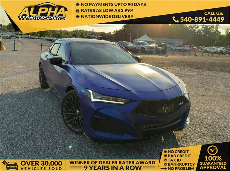 2022 Acura TLX Type S — Sedan — 17,757 mi — Fredricksburg, VA