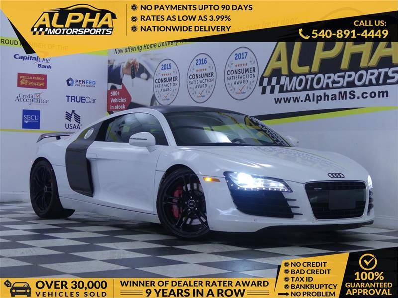 2009 Audi R8 4.2L — Coupe — 69,860 mi — Fredricksburg, VA
