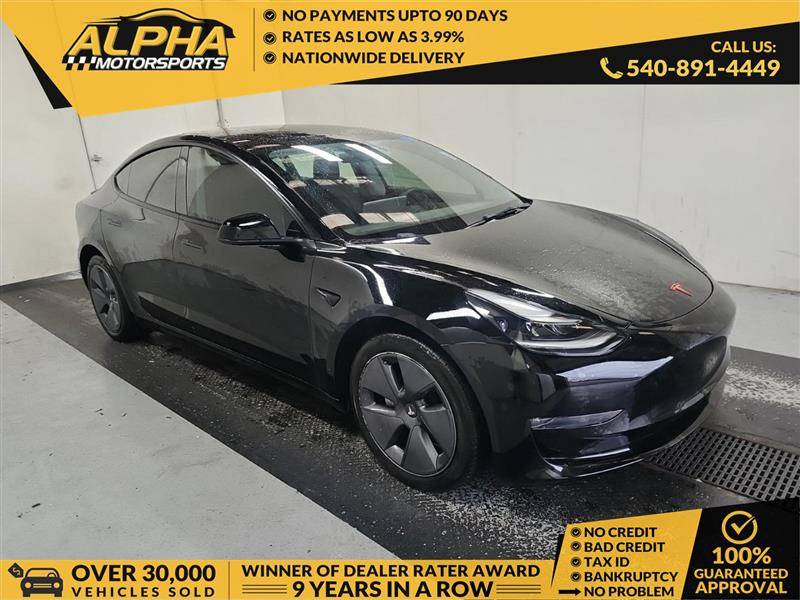 2022 Tesla Model 3 Long Range — Sedan — 31,688 mi — Fredricksburg, VA