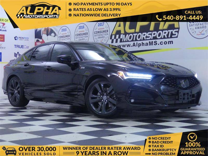2021 Acura TLX A-Spec Package — Sedan — 46,426 mi — Fredricksburg, VA