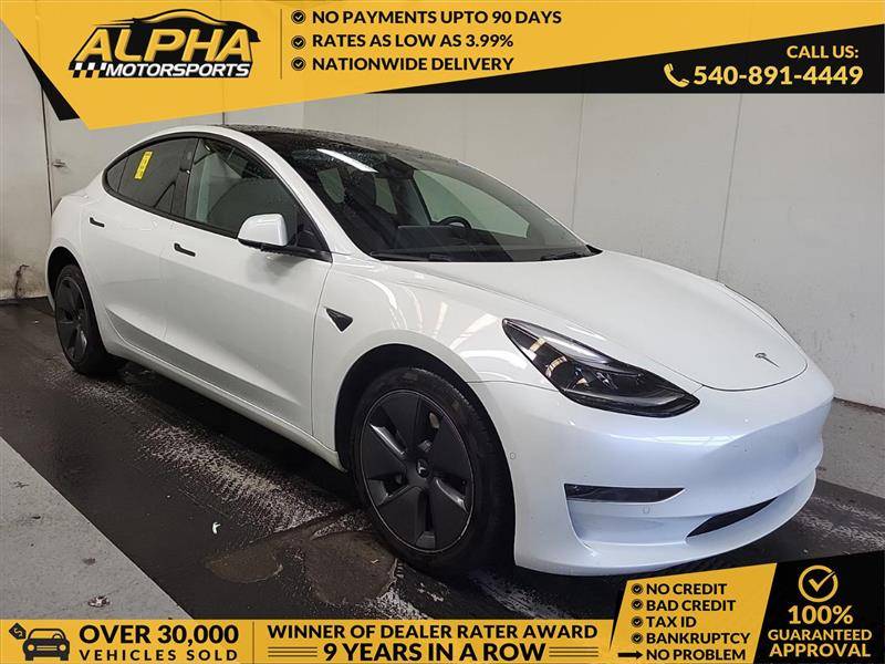 2022 Tesla Model 3 Long Range — Sedan — 29,980 mi — Fredricksburg, VA