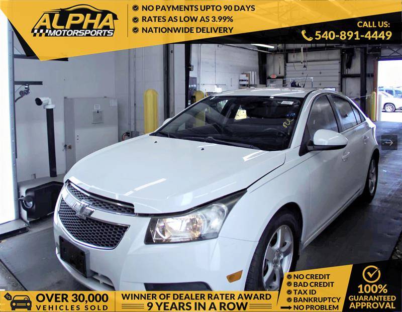 2014 Chevrolet Cruze 1LT — Sedan — 37,230 mi — Fredricksburg, VA