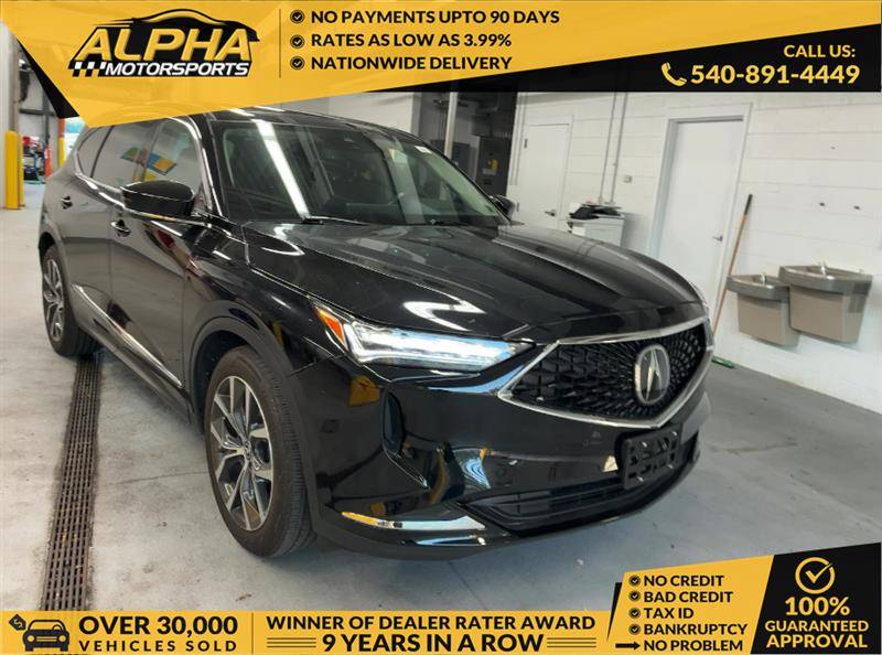 2022 Acura MDX Technology Package — SUV — 61,249 mi — Fredricksburg, VA