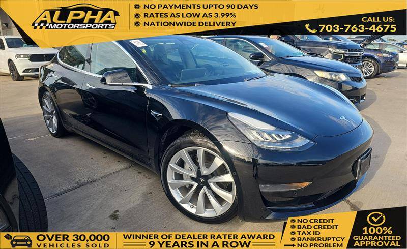 2020 Tesla Model 3 Standard Range — Sedan — 49,879 mi — Fredricksburg, VA