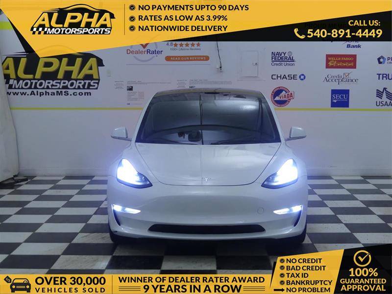 2018 Tesla Model 3 Long Range — Sedan — 74,088 mi — Fredricksburg, VA
