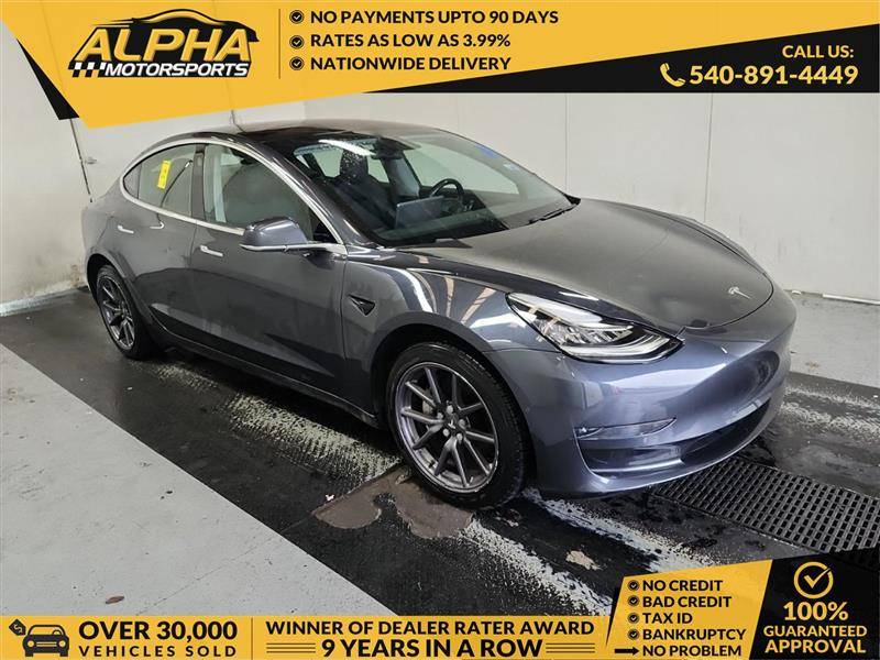 2018 Tesla Model 3 Long Range — Sedan — 60,554 mi — Fredricksburg, VA