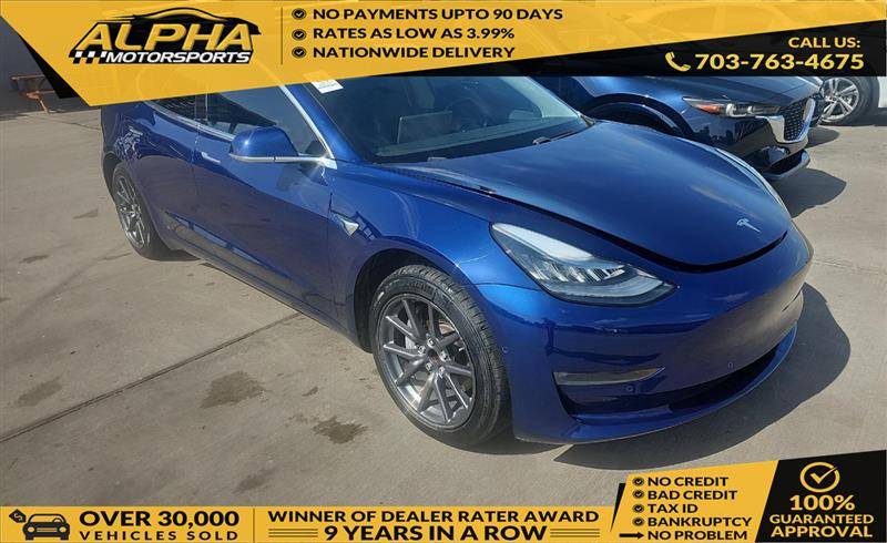 2018 Tesla Model 3 Long Range — Sedan — 44,104 mi — Fredricksburg, VA
