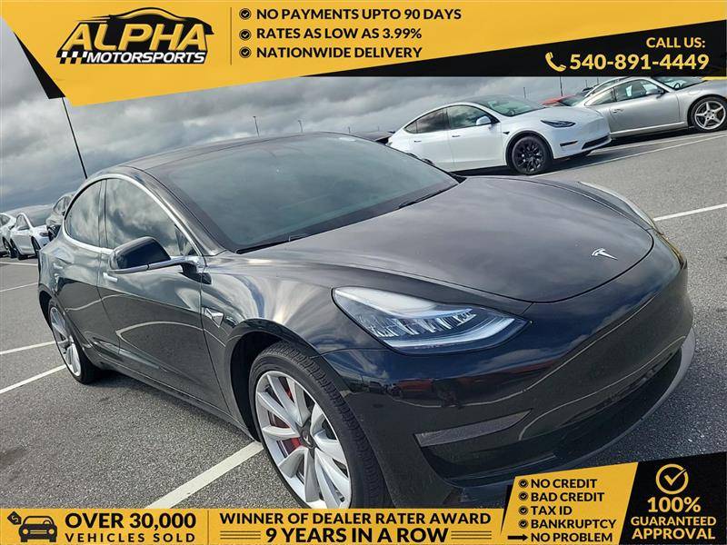 2019 Tesla Model 3 Standard Range Plus — Sedan — 70,942 mi — Fredricksburg, VA