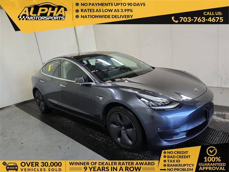 2020 Tesla Model 3 Long Range — Sedan — 74,843 mi — Fredricksburg, VA