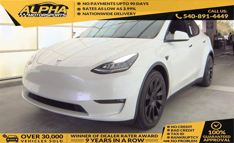 2021 Tesla Model Y Long Range — SUV — 46,669 mi — Fredricksburg, VA