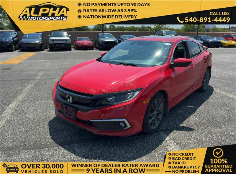 2021 Honda Civic EX — Sedan — 47,941 mi — Fredricksburg, VA