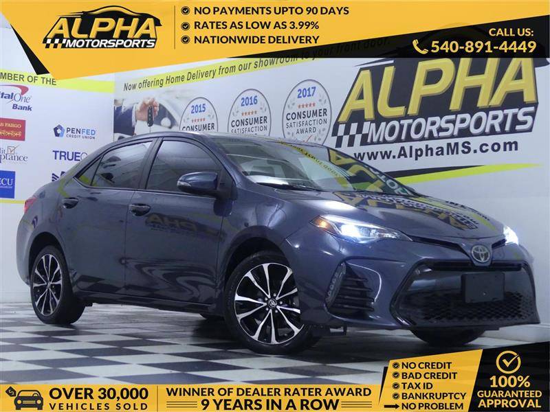2019 Toyota Corolla SE — Sedan — 52,856 mi — Fredricksburg, VA