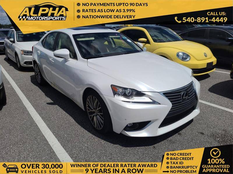 2016 Lexus IS IS 200t — Sedan — 27,765 mi — Fredricksburg, VA